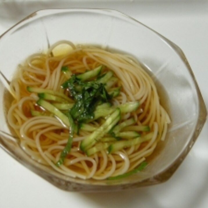 ひとくちそうめん